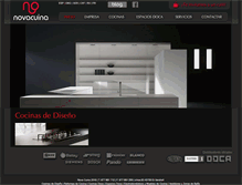 Tablet Screenshot of novacuina.es